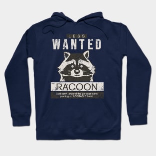 Racoon less wanted, funny, adorable trash panda mugshot Hoodie